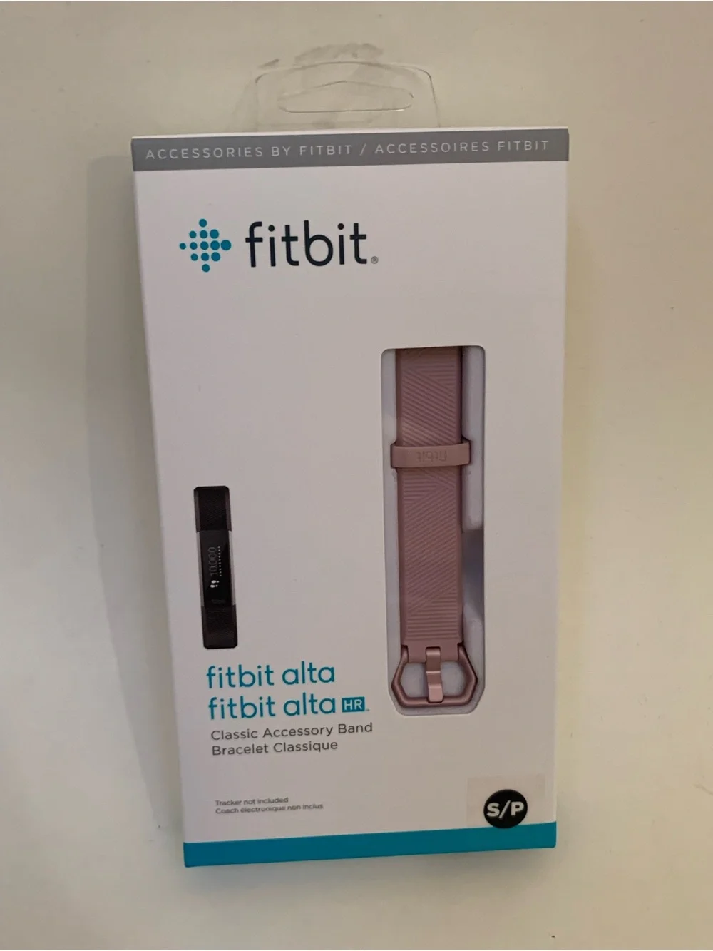 ✨HOST PICK✨ fitbit alta HR Classic Accessory Band in Soft Pink, size S Genuine